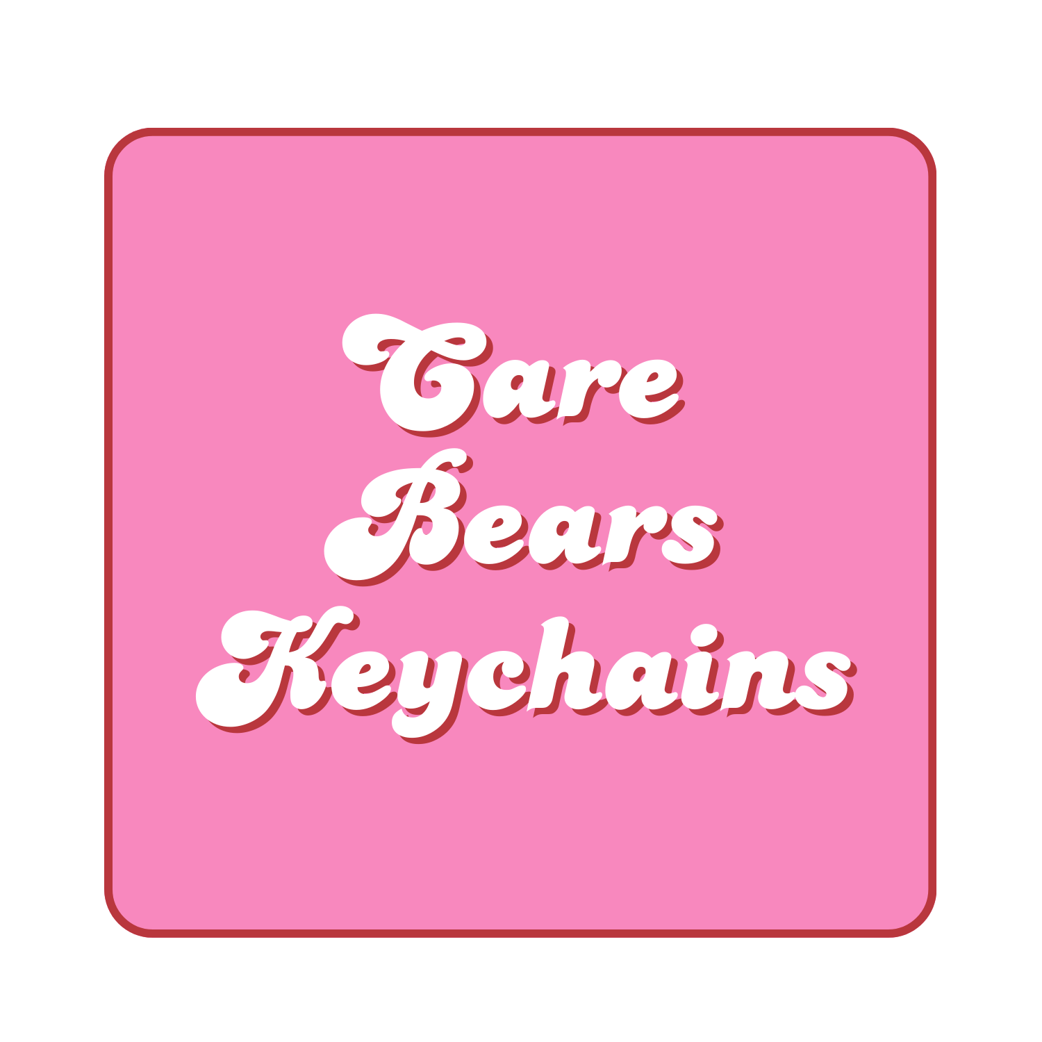 Care Bear Keychains