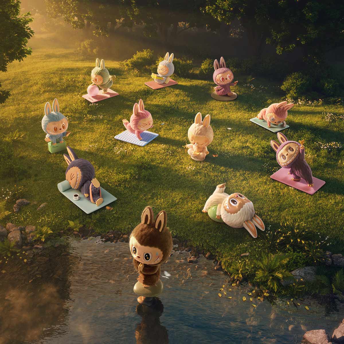 THE MONSTERS Lazy Yoga Series - CONFIRMED