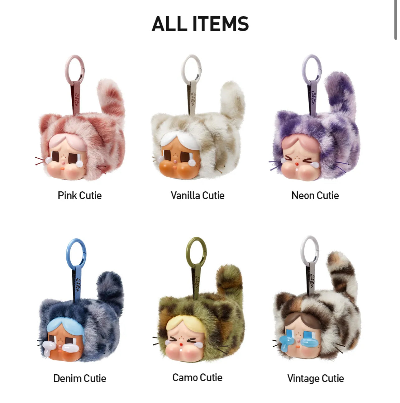 CRYBABY Wild but Cutie Series - CONFIRMED