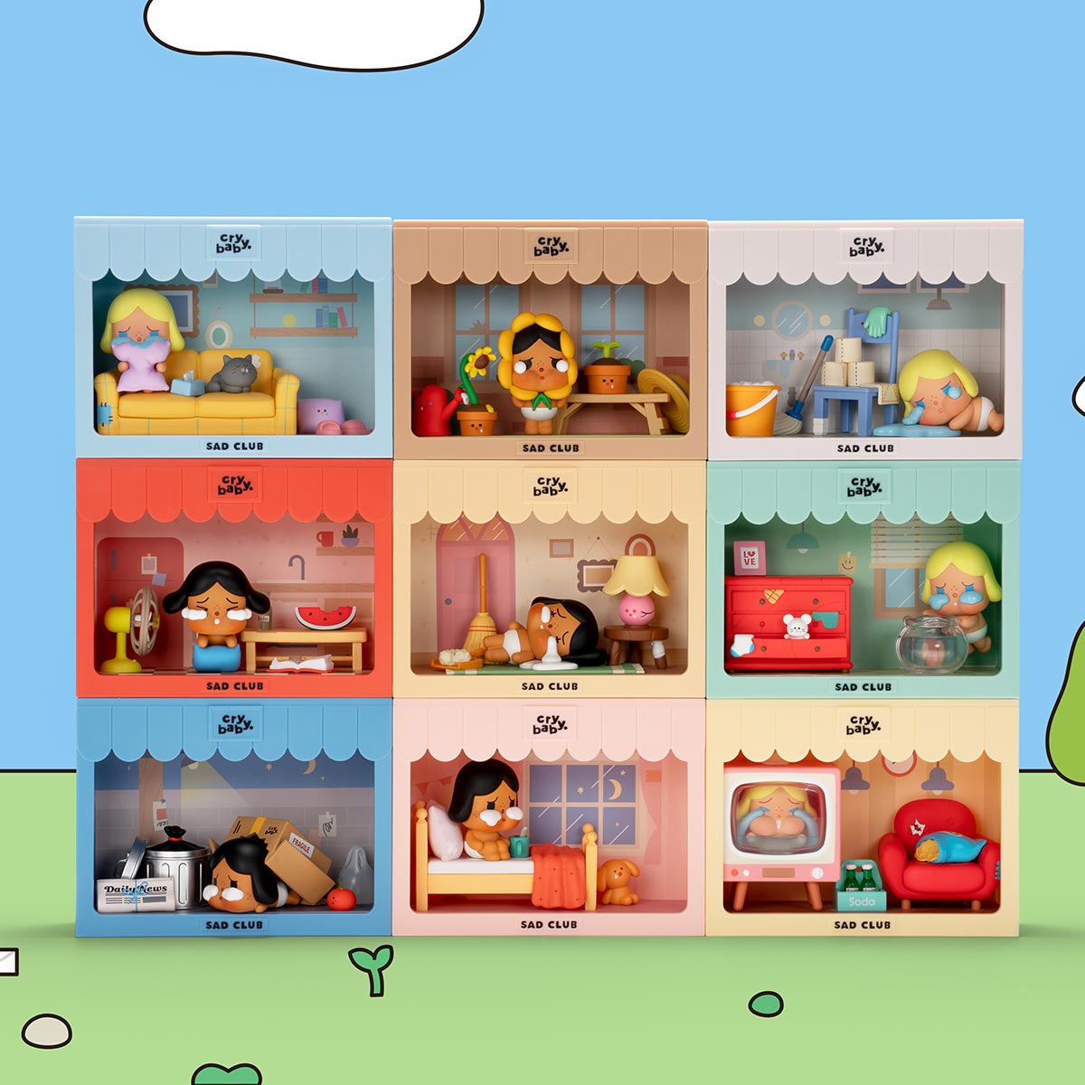 CRYBABY Sad Club Series Scene Sets CONFIRMED