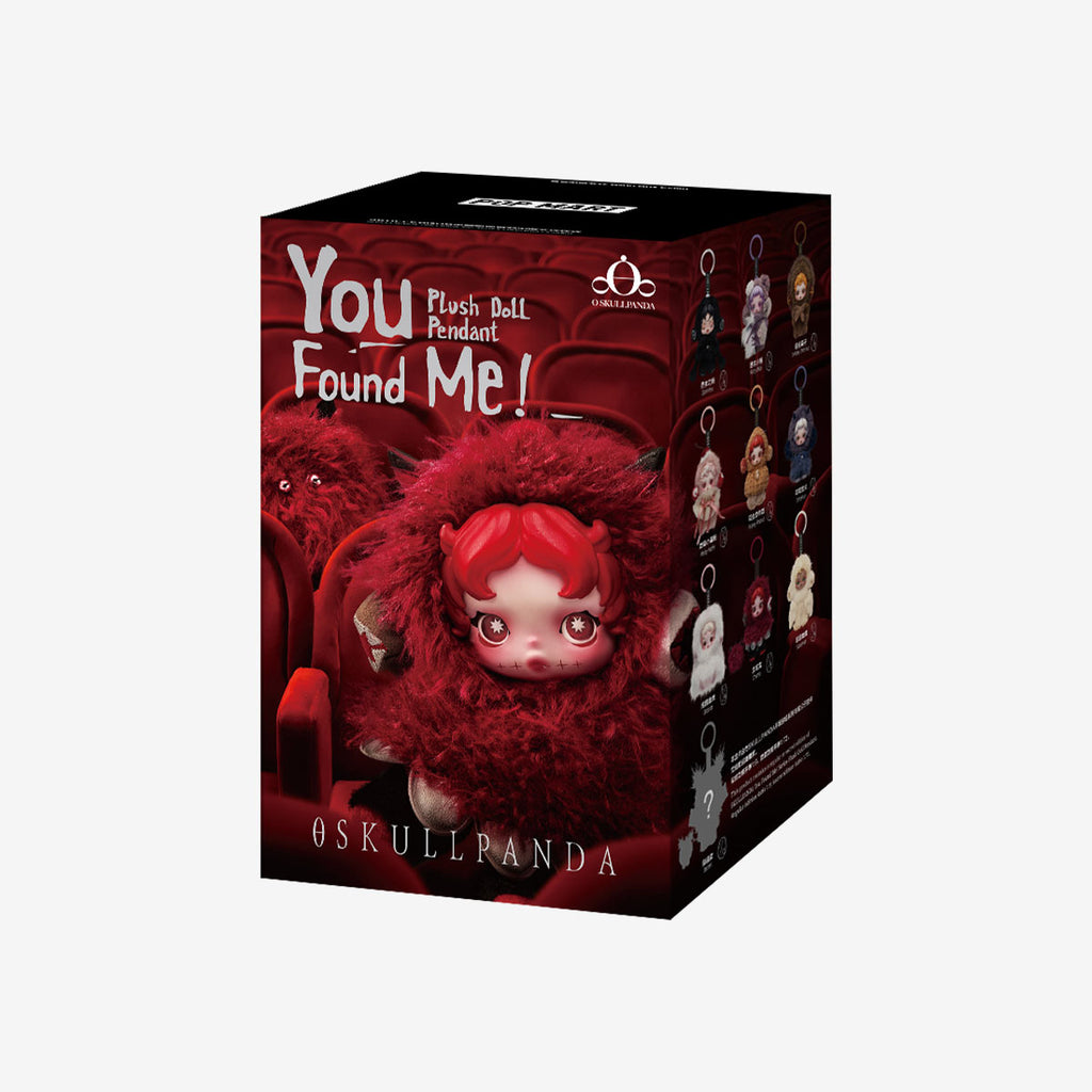 SKULLPANDA You Found Me! Series Plush Doll Pendant CONFIRMED BOXES