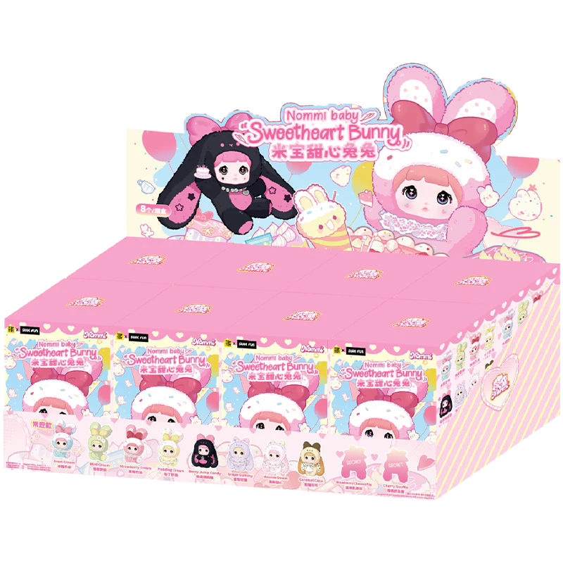 Nommi Baby Sweetheart Bunny Plush Blind Boxes