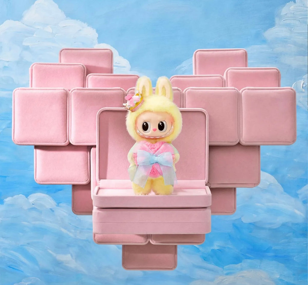 THE MONSTERS Let's Checkmate Series-Vinyl Plush Hanging Card